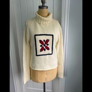 Orsay women’s turtleneck cropped sweater size L